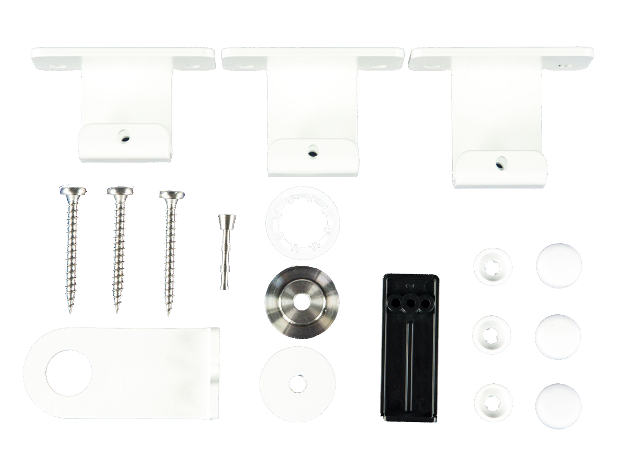 FensterRiegel by Regel-air® weiss - 12-17 mm