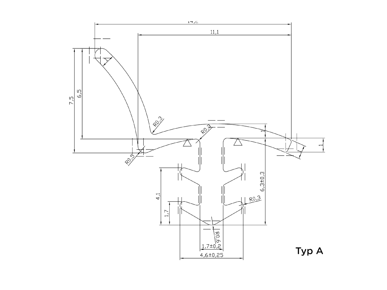 RegelDichtung by Regel-air® Typ A - silbergrau